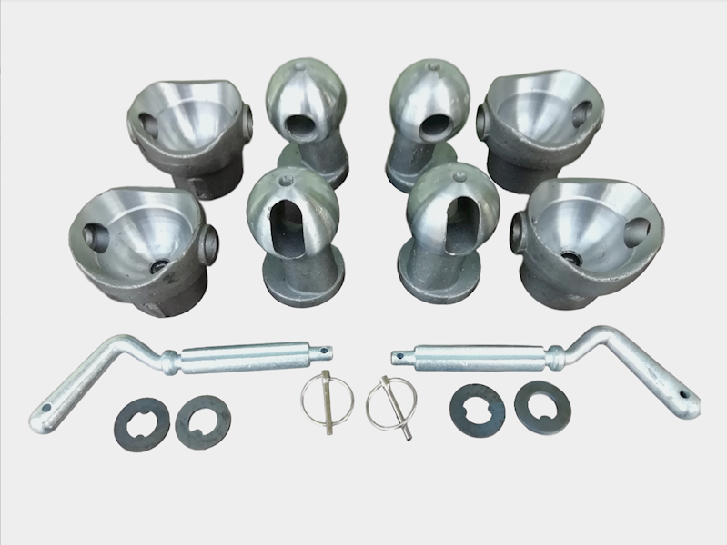 KULE WYWROTU FI 60 KPL 4 SZT FS- sys. pion