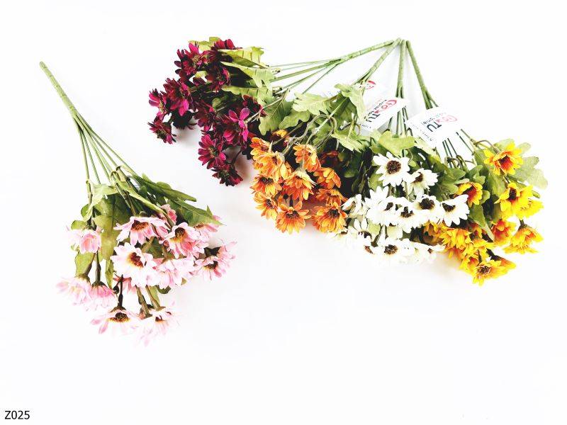 KWIATY SZTUCZNE BUKIET GERBER Z025