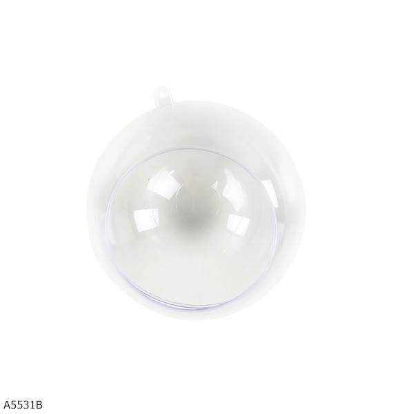 KULA PLASTIKOWA 10CM Z DZIURKĄ A5531B