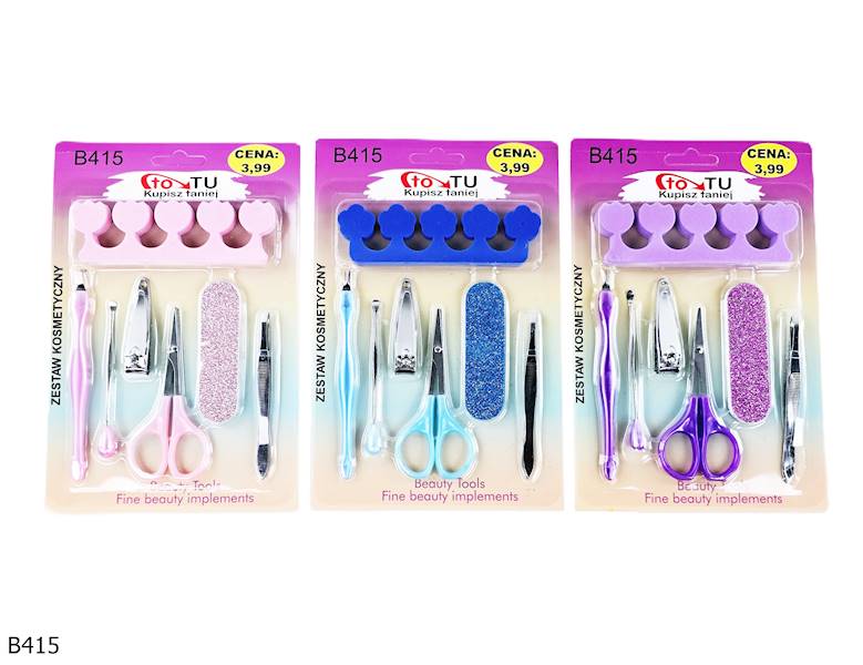 ZESTAW DO PEDICURE 7' B415