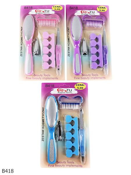 ZESTAW PEDICURE B418