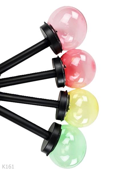 LAMPKA SOLARNA KOLOROWA KULA K161