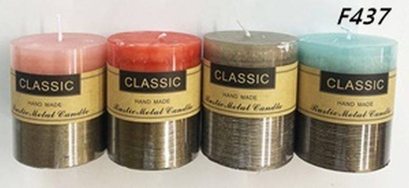 ŚWIECZKA WALEC 7.5 CM F437