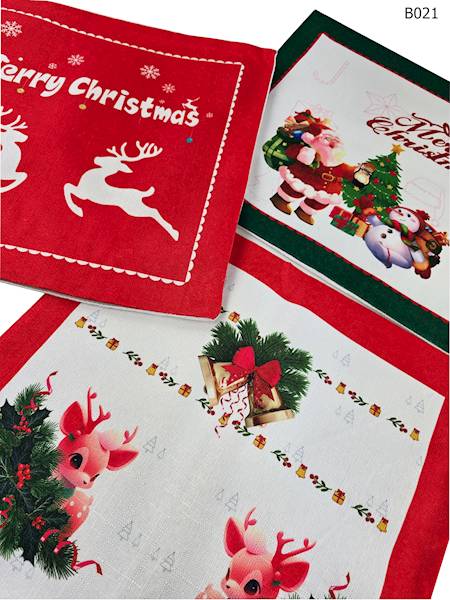 POSZEWKA NA PODUSZKĘ ŚWIATECZNA