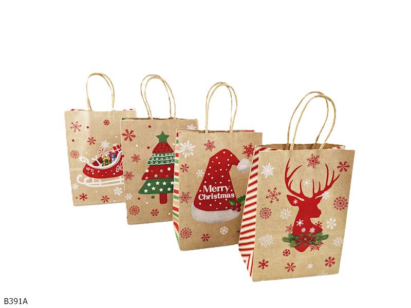 TOREBKA SZARA ŚWIĄTECZNA MAŁA