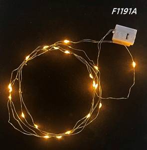 LAMPKI LEDOWE CIEPŁY BIAŁY 2M 