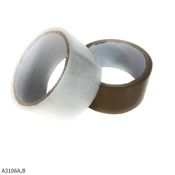 TAŚMA KLEJĄCA PRZEZROCZYSTA/SZARA