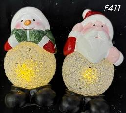 MIKOŁAJ Z KULĄ  SWIECĄCY