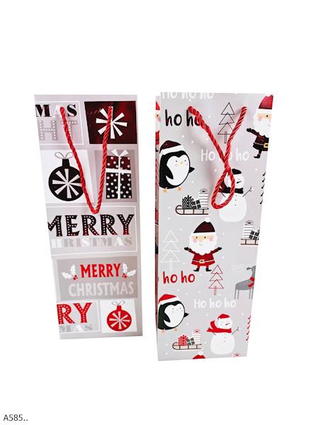 TOREBKA NA WINO ŚWIĄTECZNA