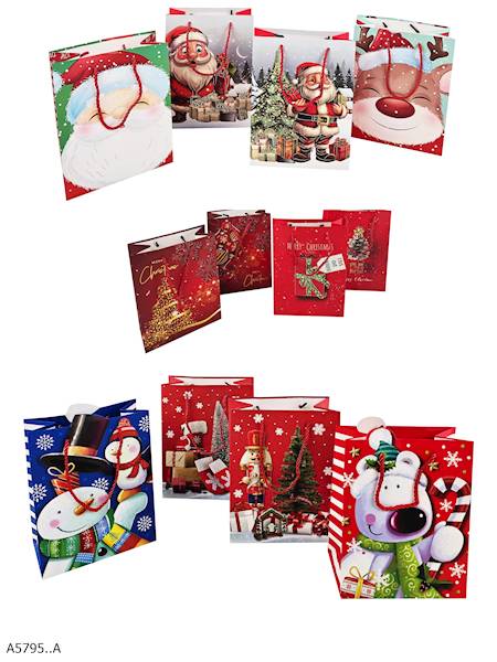 TOREBKA NA PREZENT ŚWIĄTECZNA MAŁA