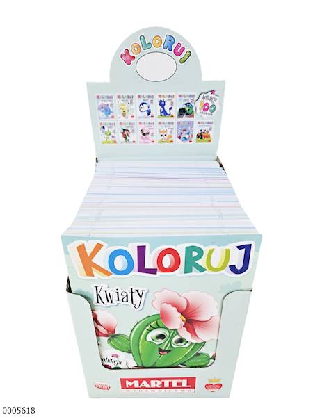 KOLOROWANKI MARTEL DUŻE 100'