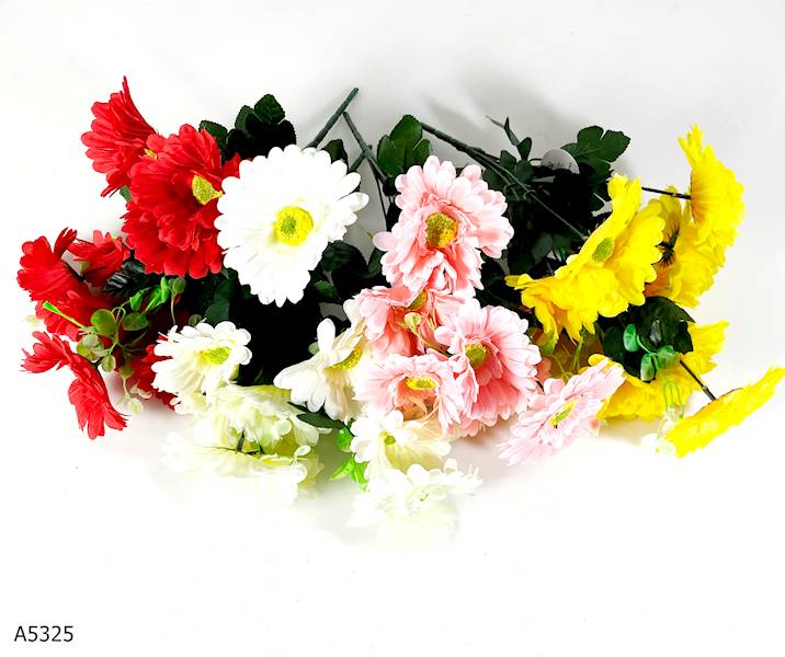 KWIATY SZTUCZNE BUKIET GERBERÓW