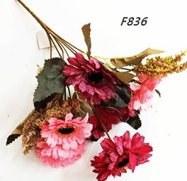 KWIATY SZTUCZNE BUKIET GERBERÓW