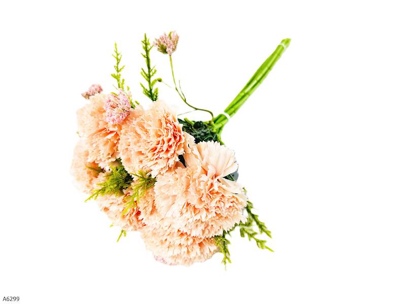 KWIATY SZTUCZNE BUKIET GOŻDZIKÓW