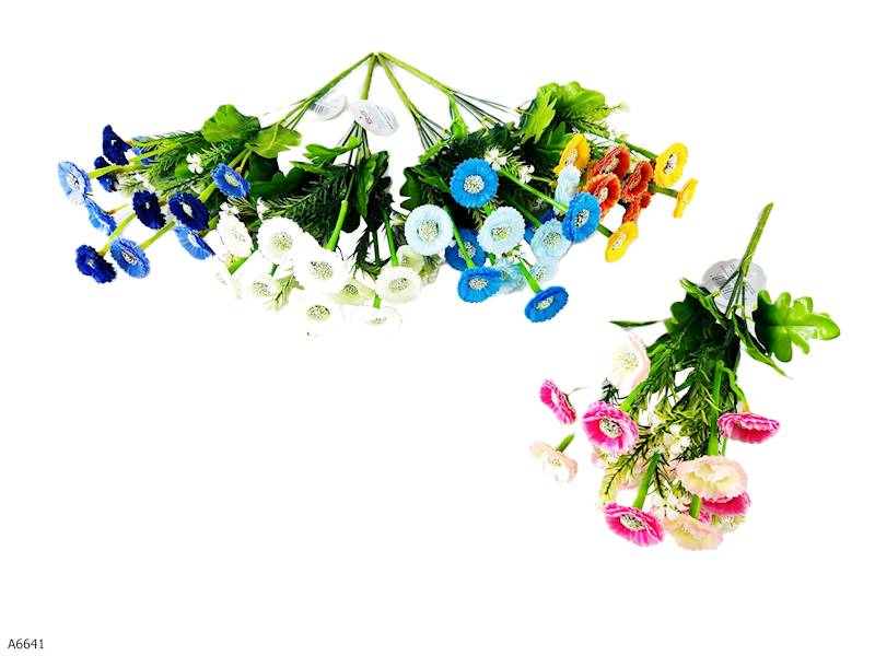 KWIATY SZTUCZNE BUKIET MARGARETEK