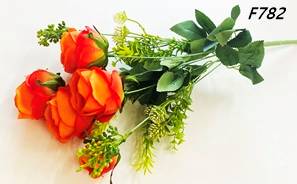 KWIATY SZTUCZNE BUKIET RÓŻ