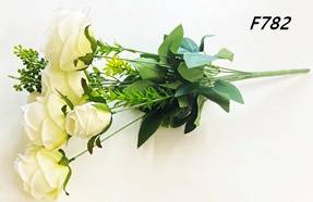 KWIATY SZTUCZNE BUKIET RÓŻ