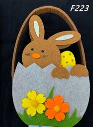 KOSZYK Z ZAJĄCZKIEM