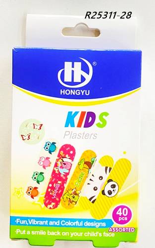 PLASTRY KOLOROWE 40'