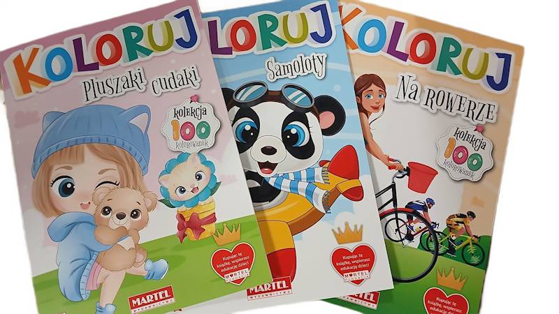 KOLORUJ KOLEKCJA 100 KOLOROWANEK