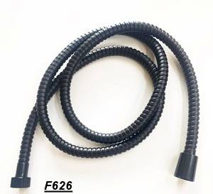 WĄŻ  PRYSZNICOWY CZARNY