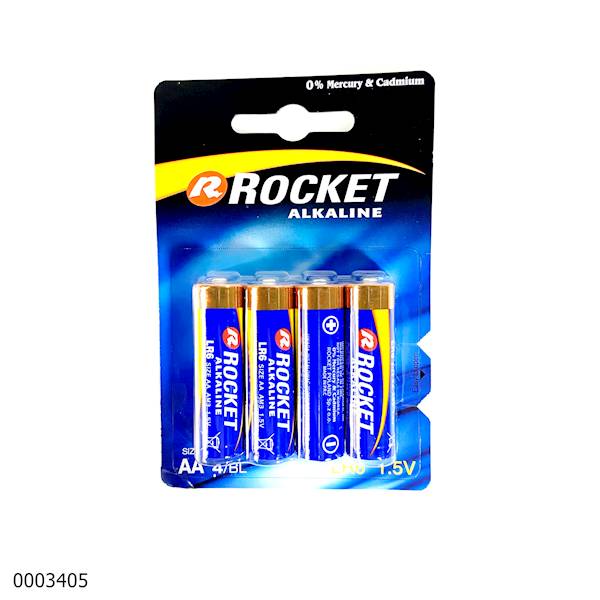 BATERIE R6 ALKAICZNE ROCKET 4' NA BLISTRZE