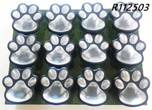 LAMPKA SOLARNA ŁAPKI KOLOROWE