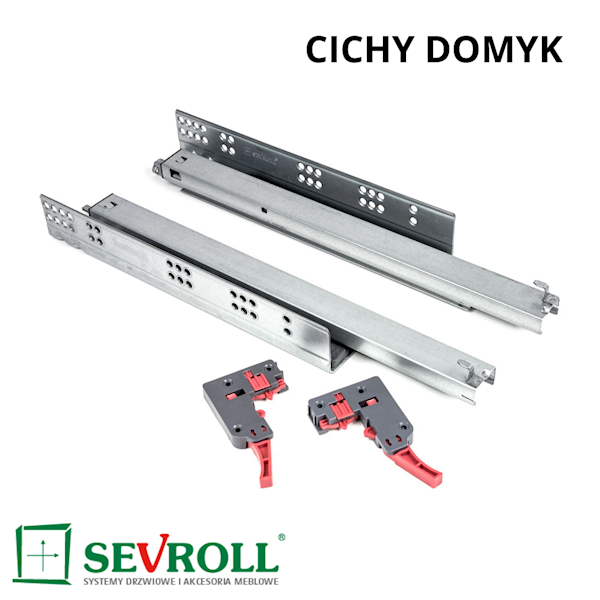 Prowadnica dolnego montażu Tandem DXS Sevroll • 500mm
