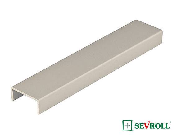 Ceownik aluminiowy 3m na 18mm SEVROLL • Jasny Brąz
