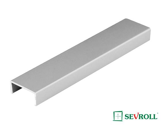 Ceownik aluminiowy 3m na 18mm SEVROLL • Srebrny