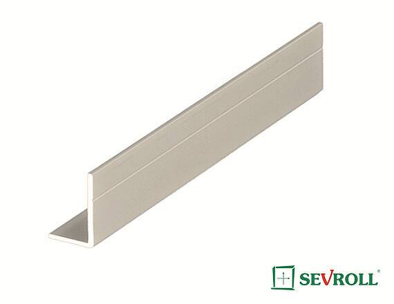 Kątownik aluminiowy MINI 3m Sevroll • Jasny Brąz