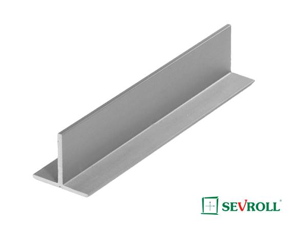 Teownik aluminiowy ZW 3m Sevroll • Srebrny
