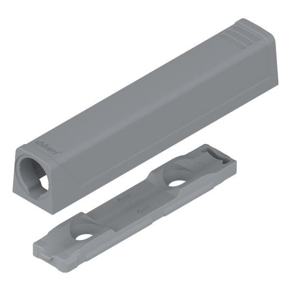 BLUM adapter TIP-ON do drzwi DŁUGI SILNY 956A1201 • Szary