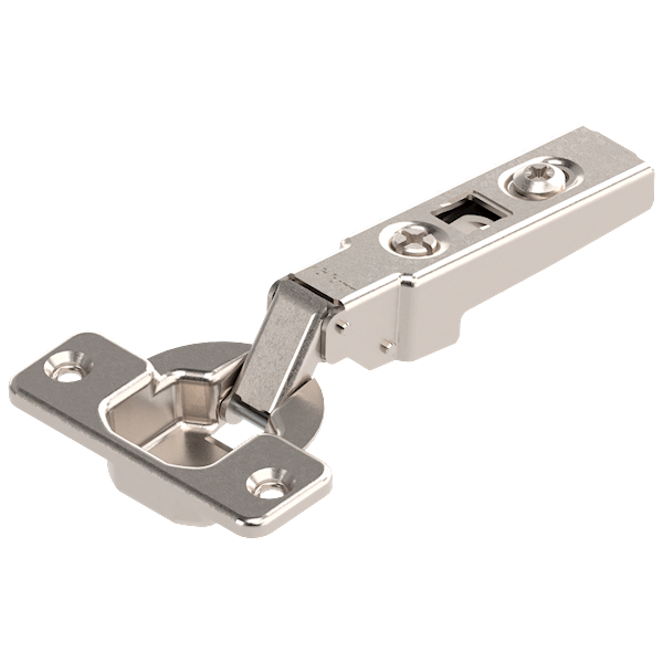 BLUM zawias 100° CLIP Drzwi nakładane, puszka na wkręty 71M2550