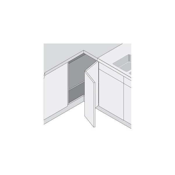 ZAWIAS UZUPEŁNIAJĄCY BLUM 60° CLIP top zawias do drzwi składanych 79T8500