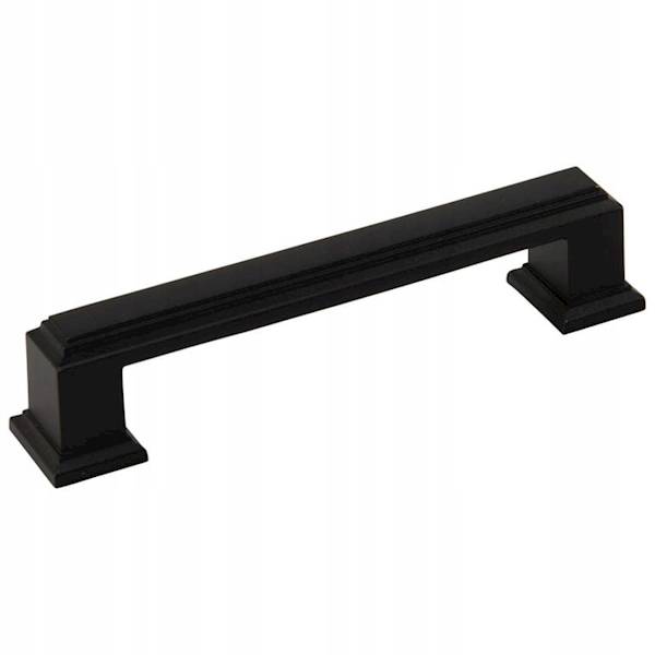 Uchwyt kwadratowy RETRO UR079 CZARNY • 96mm