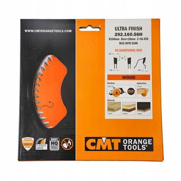 CMT Piła do elektronarzędzi cięcie poprzeczne • 190mm • 30mm • 64z
