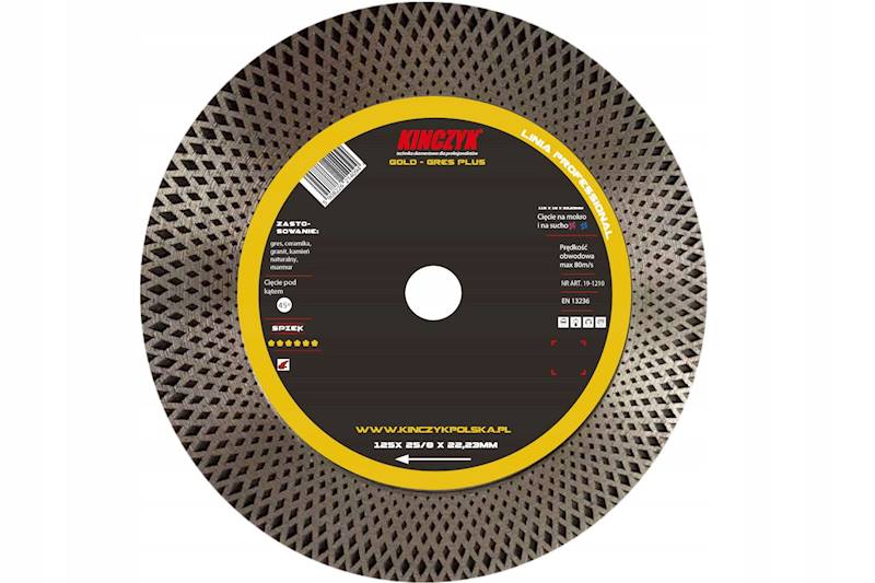 TARCZA GOLD-GRES PLUS 125X25/8X22.23