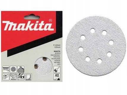 Papier ścierny MAKITA śr. 125mm na rzep  • 120
