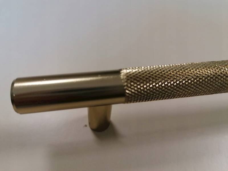 UCHWYT INDUSTRAL GOLD ZŁOTY • 160mm