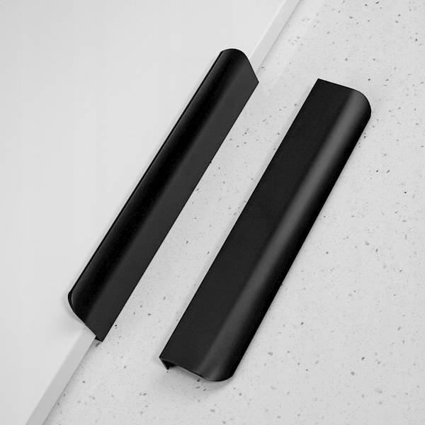 UCHWYT JAWA BLACK CZARNY • 160mm