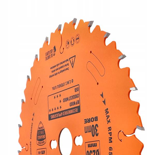 CMT Piła do elektronarzędzi cięcie wzdłużne • 250mm • 30mm • 24z