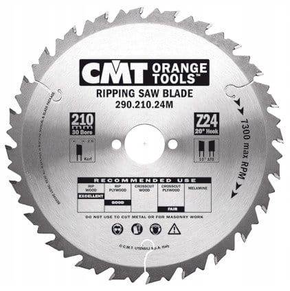 CMT Piła do elektronarzędzi cięcie wzdłużne • 230mm • 30mm • 24z