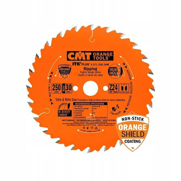 CMT Piła do elektronarzędzi uniwersalna • 184mm • 30mm • 24z