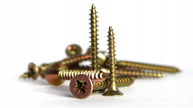 Wkręty do drewna PZ2 żółte PGB • 4,5x60 mm • 200szt