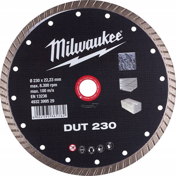 TARCZA DIAMENTOWA 230MM MILWAUKEE