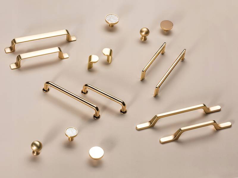 UCHWYT HUGO GOLD 128 MM