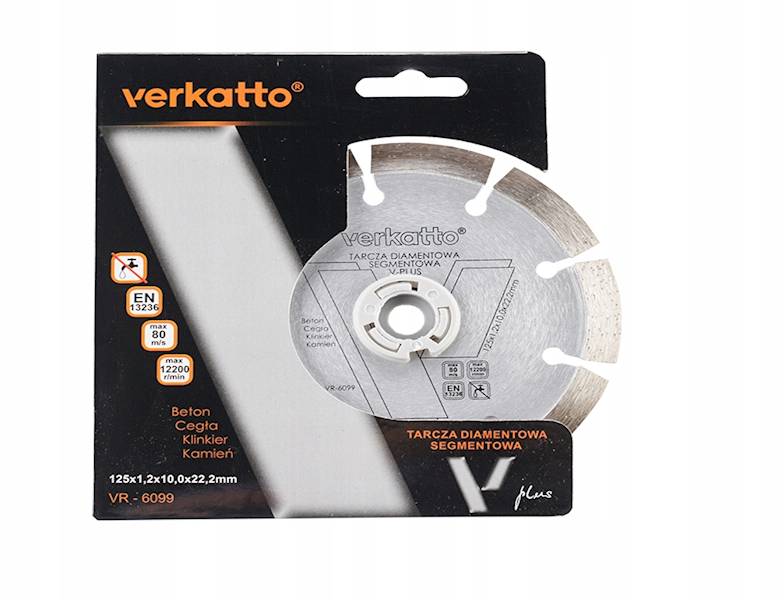 TARCZA DIAMENTOWA V-PLUS 125 SEGMENTOWA