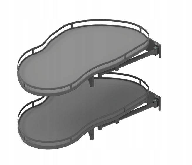 ERGO CORNER OPTIMA 900/500 PRAWA GRAFIT  WE36.0004.43.ID4