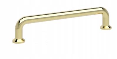 Uchwyt LIRA ZŁOTY POŁYSK Rejs okrągły • 128mm